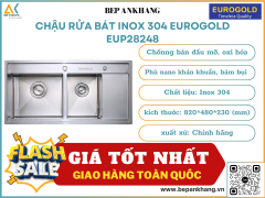 Chậu rửa bát chống xướt Eurogold EUP39850